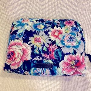 Vera Bradley Garden Grove large cosmetic pouch